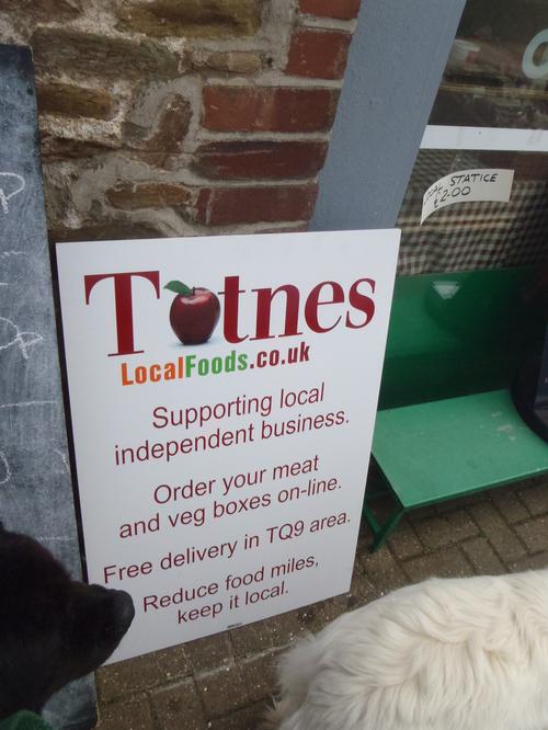 Totnes local food
