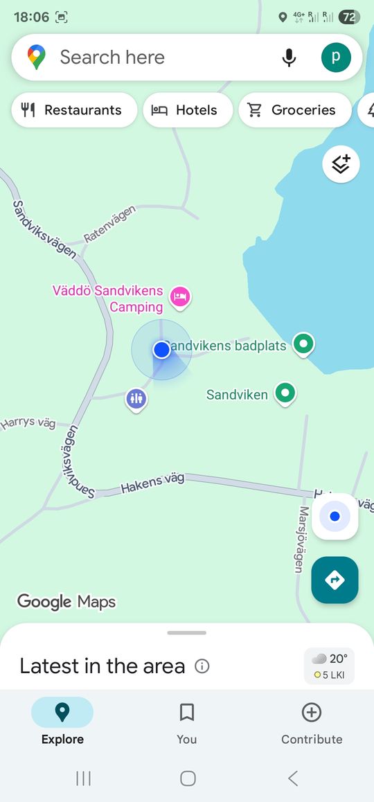 Väddö Map