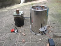 woodgas cooker