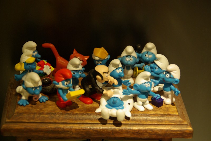 AH smurfen compleet